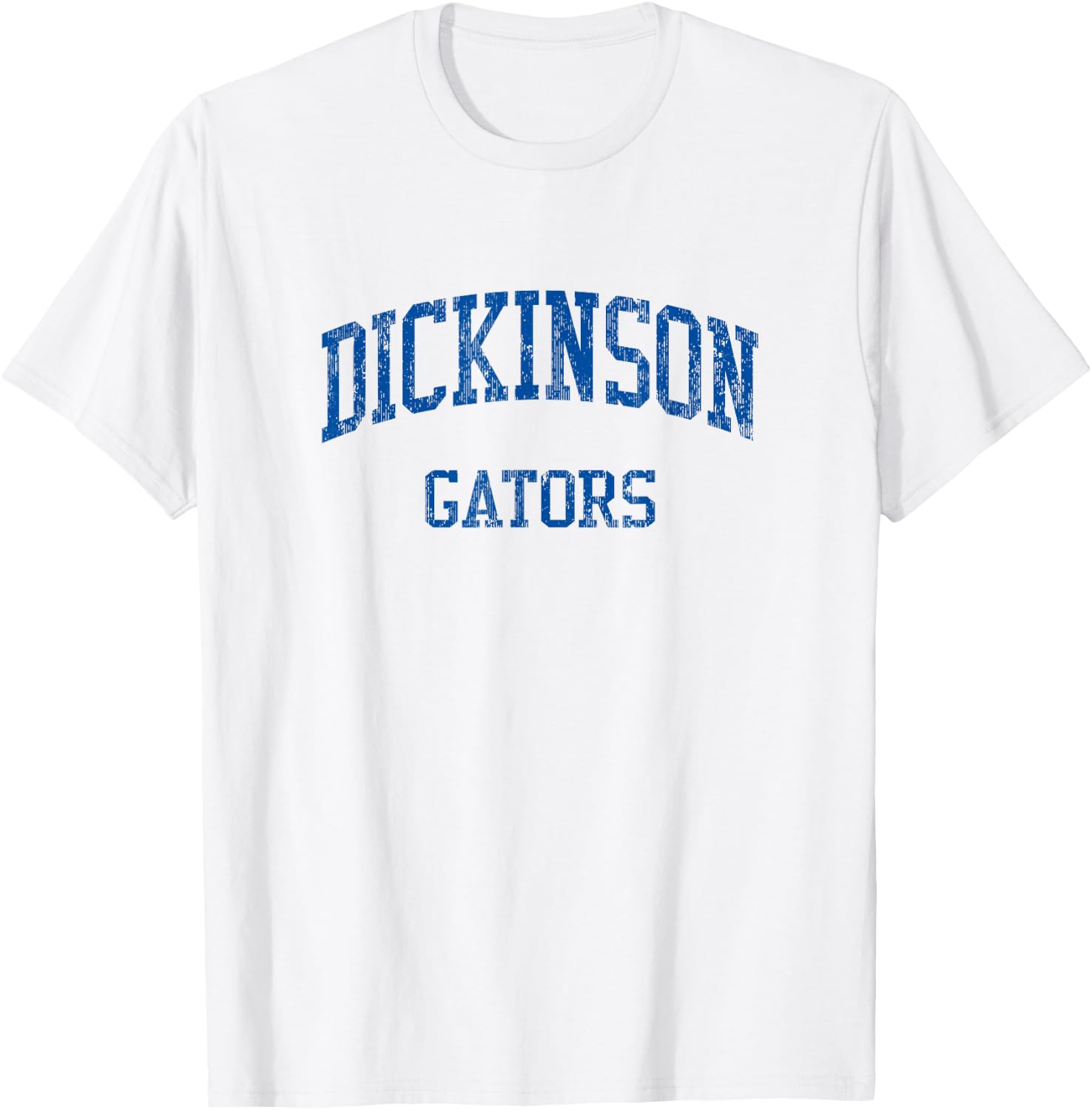 Dickinson High School HS Dickinson TX Vintage Sports T-Shirt - T-Shirt | White