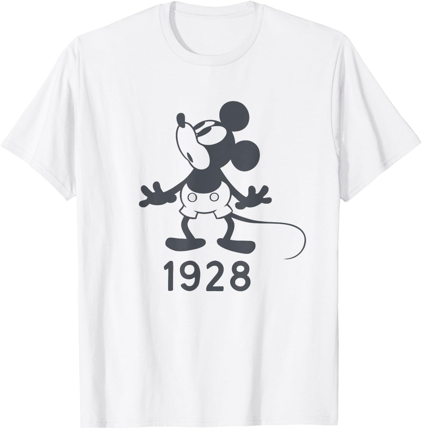 Disney Retro Mickey Mouse 1928 Small T-Shirt - T-Shirt | White