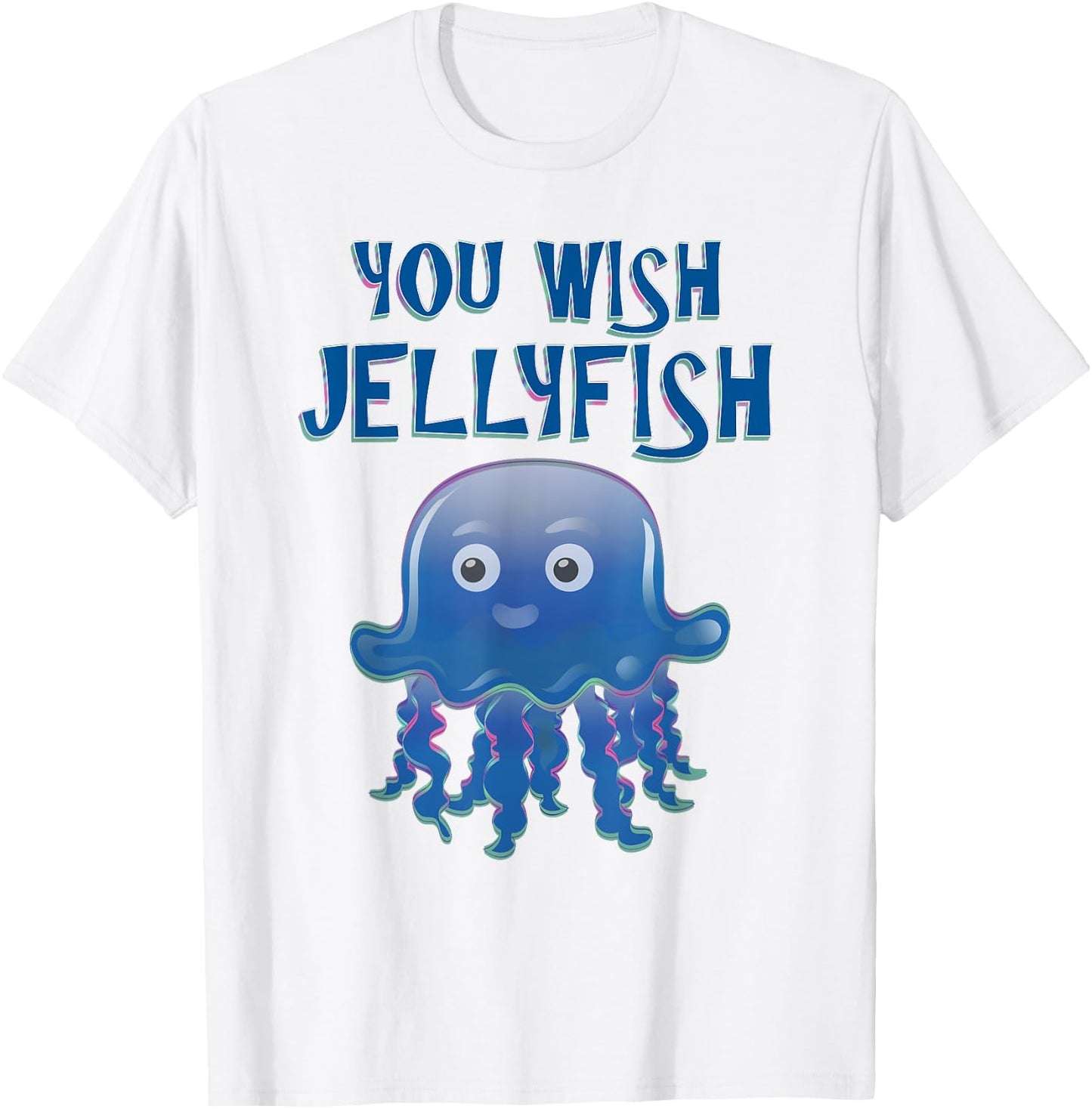 Cute Jellyfish Gift Ocean Creature Girls Boys T-Shirt - T-Shirt | White