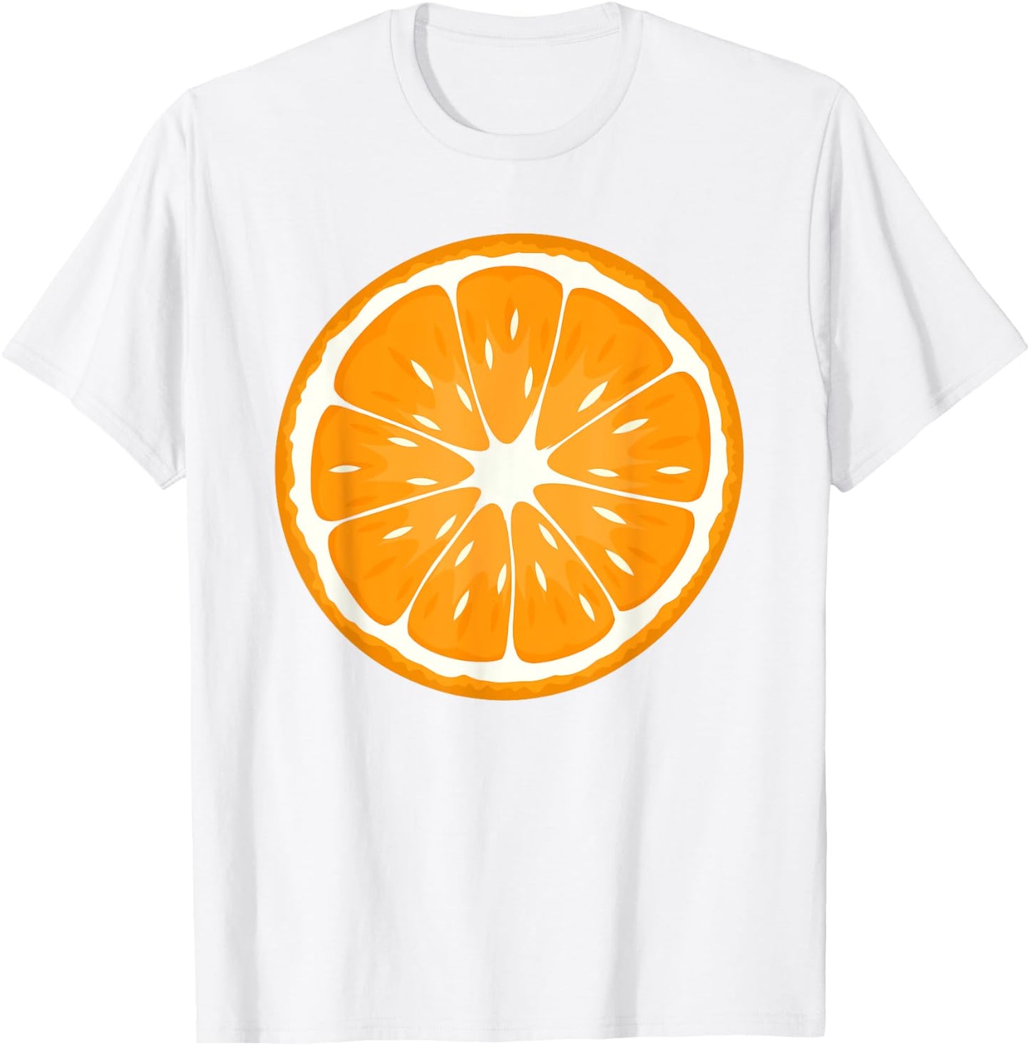 Orange Orange Fruit Costume Shirt T-Shirt - T-Shirt | White