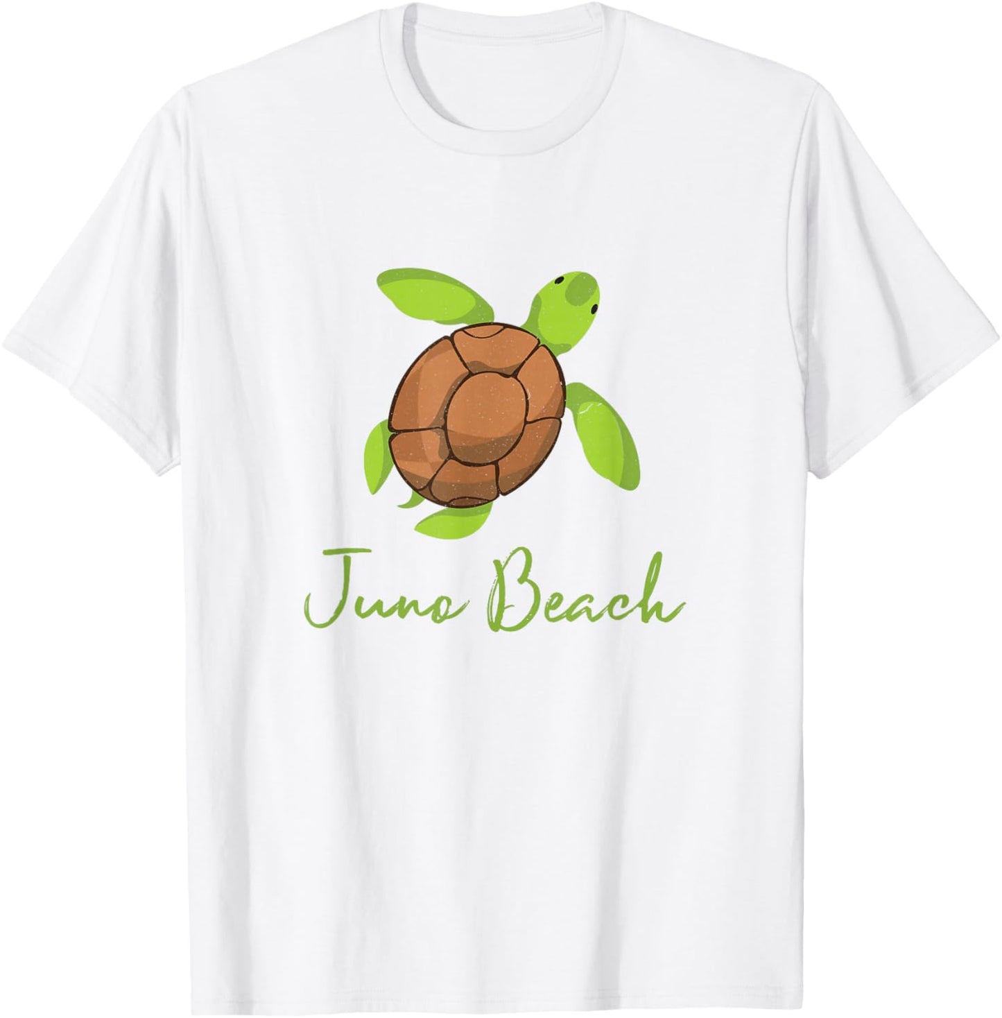 Juno Beach Florida Coastal Wildlife Loggerhead Turtle T-Shirt - T-Shirt | White