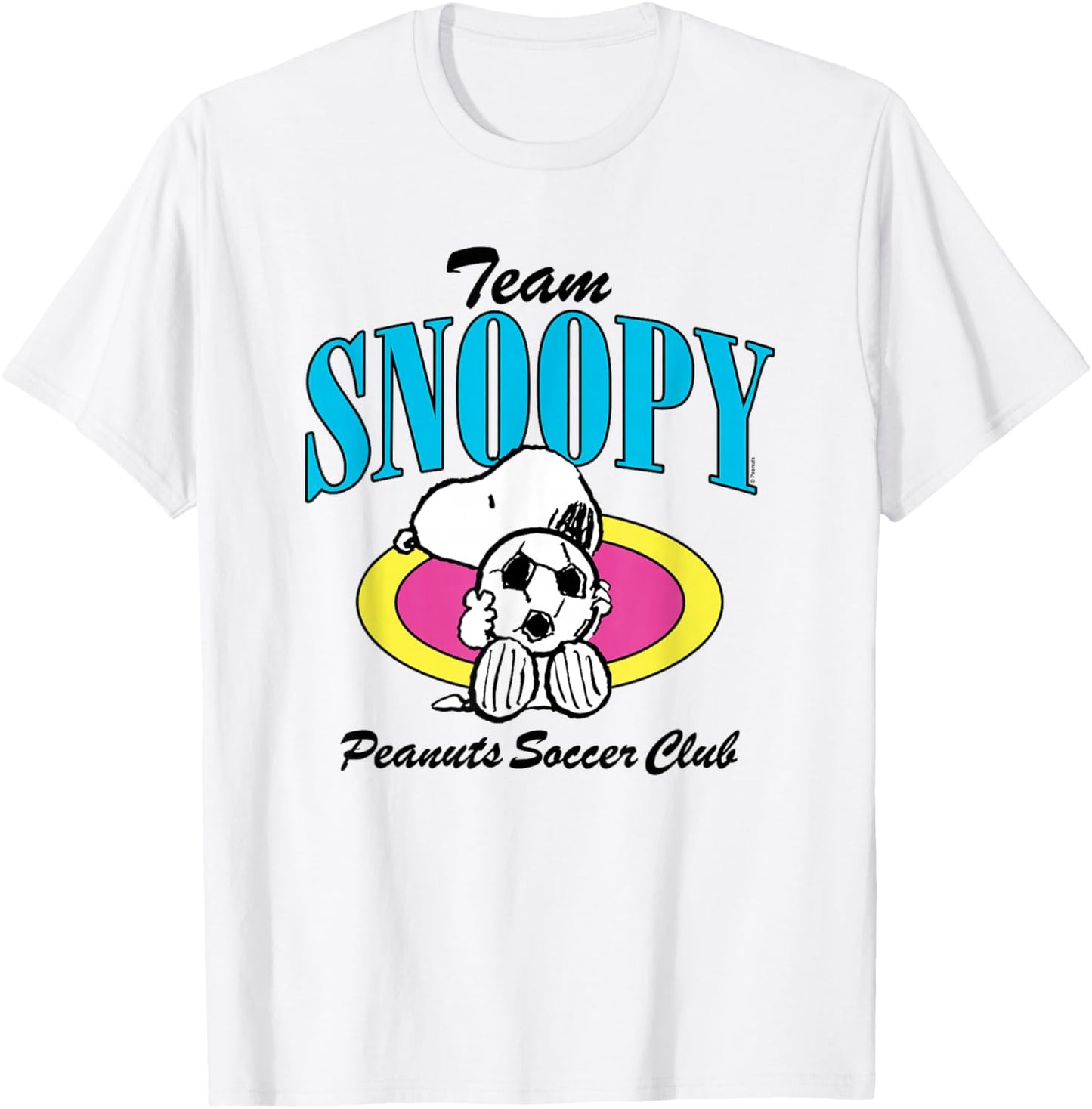 Peanuts - Team Snoopy Soccer T-Shirt - T-Shirt | White