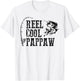 Pappaw Fishing: Reel Cool Pappaw Funny Gift T-Shirt - T-Shirt | White