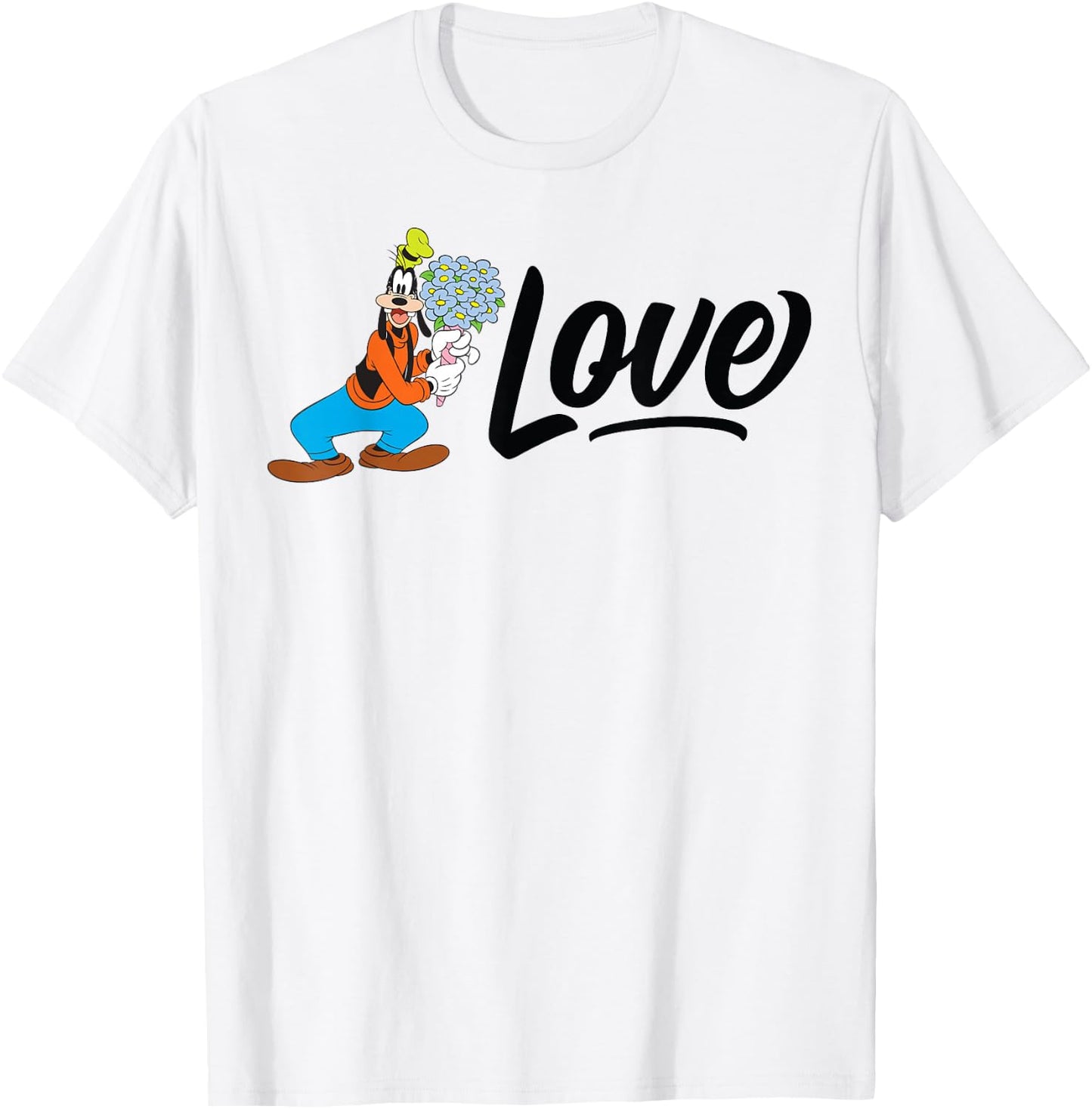 Disney - Goofy Valentine Love T-Shirt - T-Shirt | White