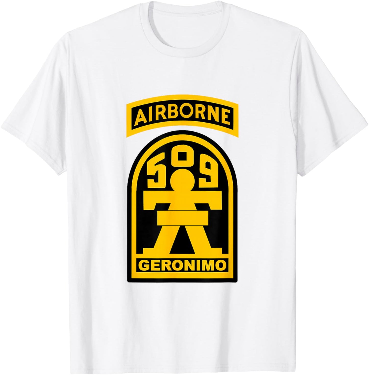 509th Airborne Parachute Infantry Regiment Paratrooper T-Shirt - T-Shirt | White