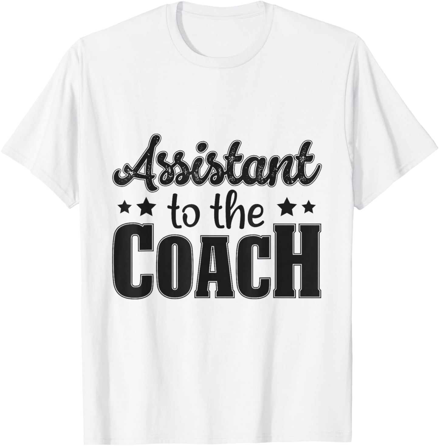 Assistant To The Coach T-Shirt - T-Shirt | White