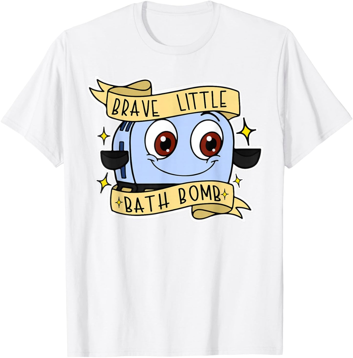 Brave Little Bath Bomb T-Shirt - T-Shirt | White