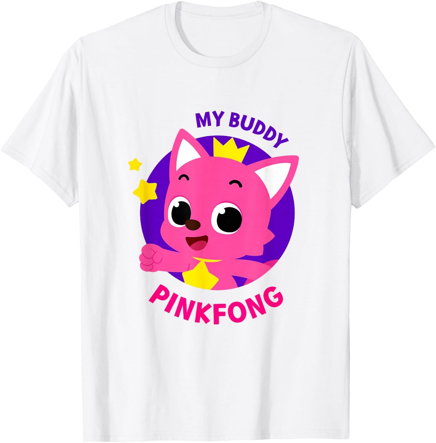 Pinkfong Official T-Shirt - T-Shirt | White