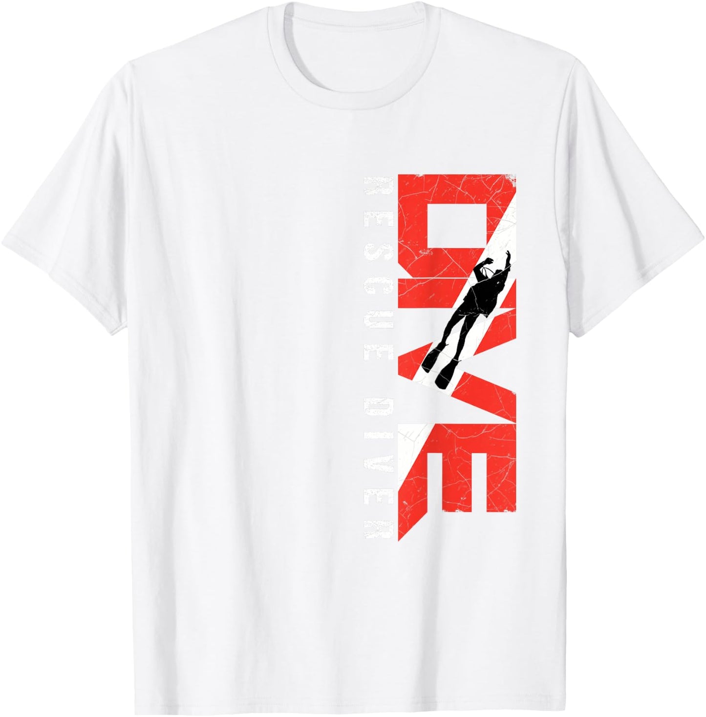 Scuba Dive Rescue Diver T-Shirt - T-Shirt | White