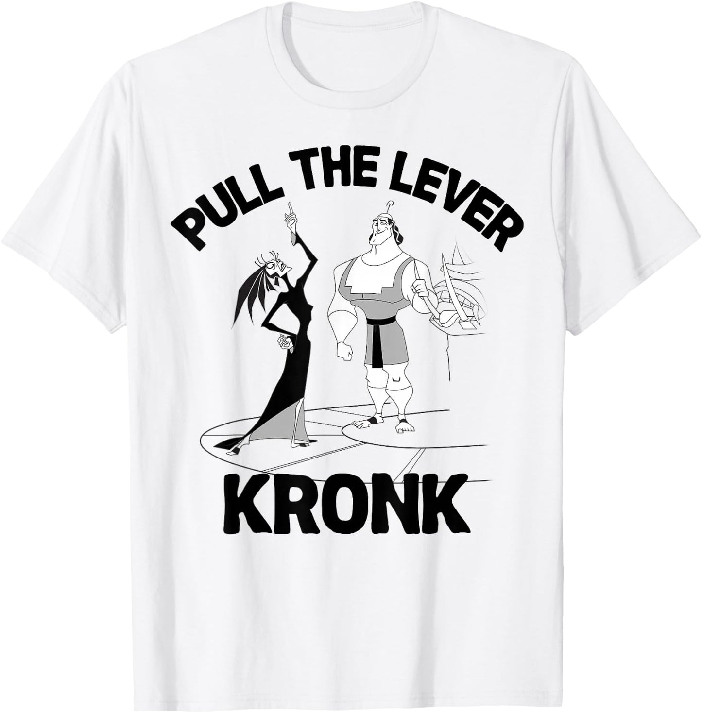 Disney Emperor's New Groove Yzma Kronk Quote Graphic T-Shirt - T-Shirt | White