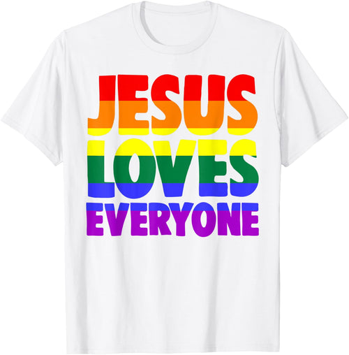 Jesus Loves Everyone Bible Pride Men