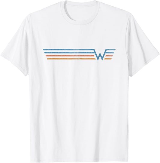 Weezer - Color Stripe T-Shirt - T-Shirt | White