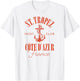 St Tropez Yacht Club Côte d'Azur France Vacation Destination T-Shirt - T-Shirt | White