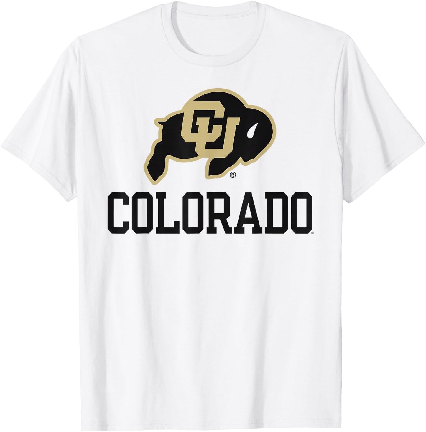 Colorado Buffaloes Sportsmanship White Officially Licensed T-Shirt - T-Shirt | White