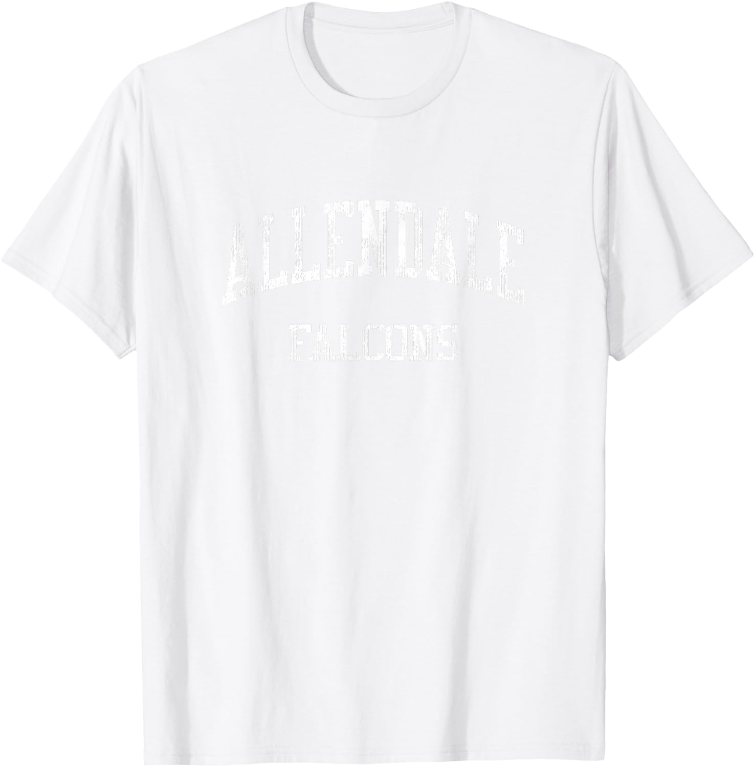 Allendale High School HS Allendale MI Vintage Sports T-Shirt - T-Shirt | White