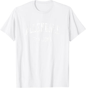 Allendale High School HS Allendale MI Vintage Sports T-Shirt - T-Shirt | White