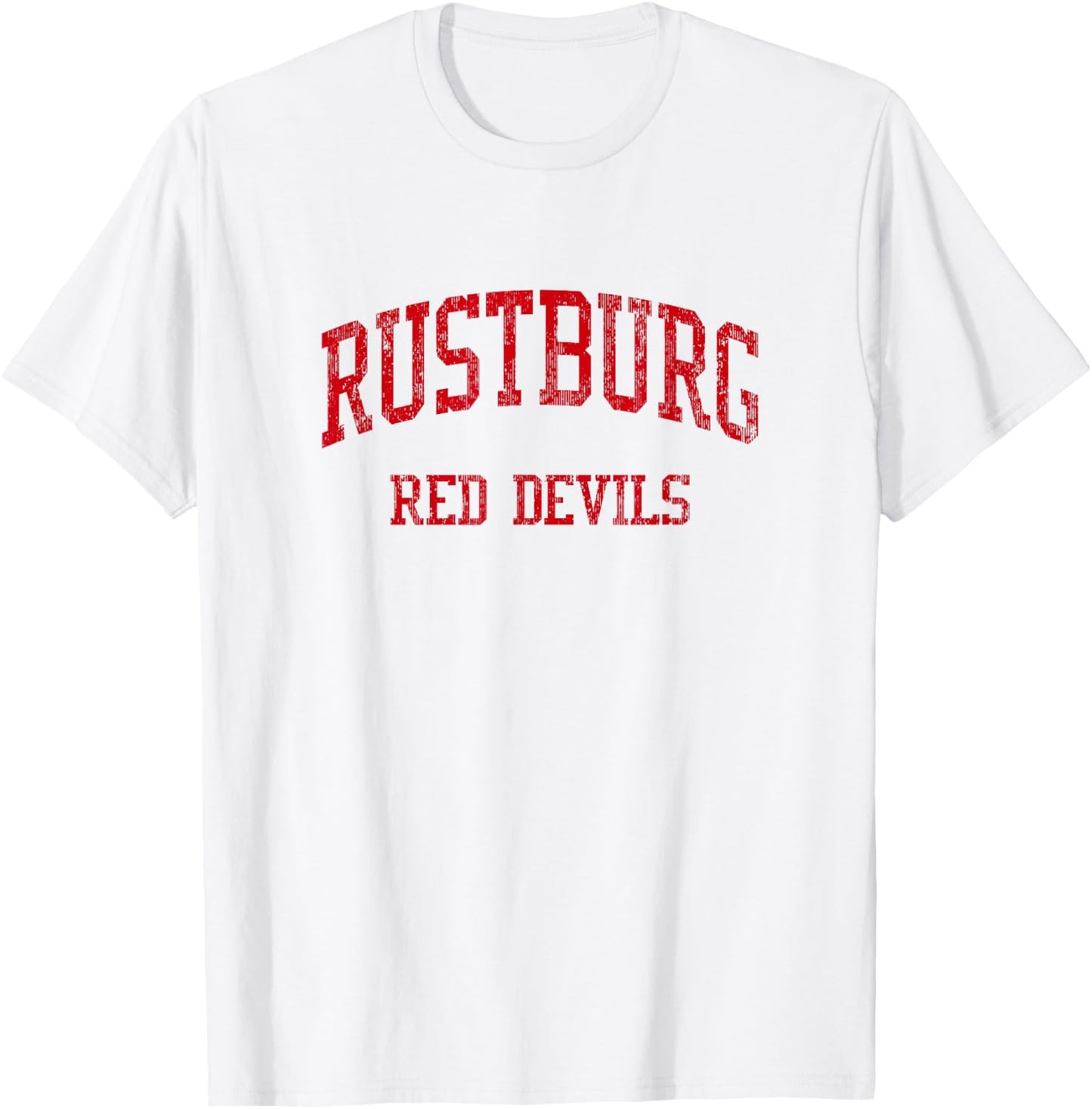 Rustburg High School HS Rustburg VA Vintage Sports T-Shirt - T-Shirt | White