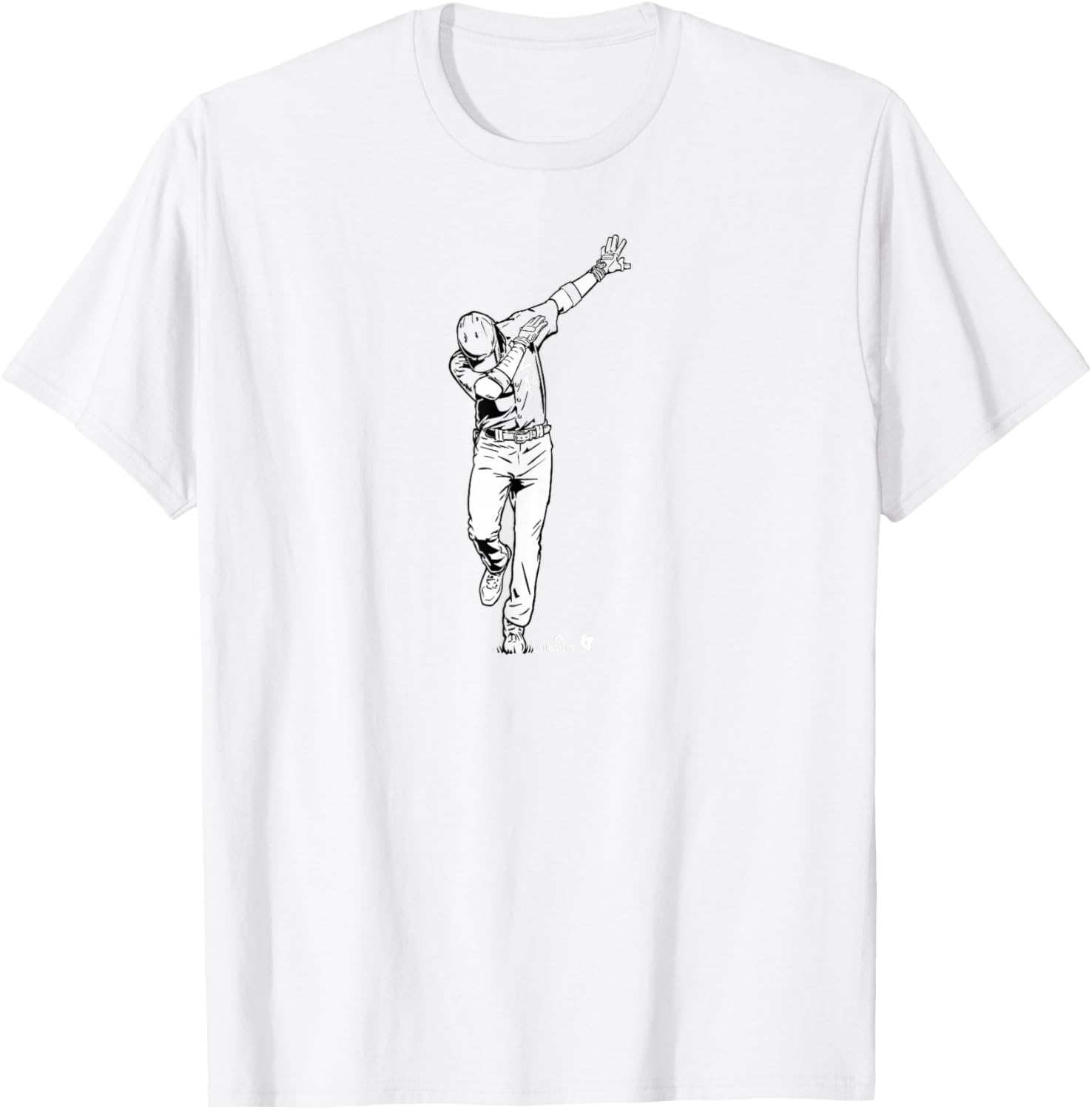 Elly De La Cruz - Home Run Dab - Cincinnati Baseball T-Shirt - T-Shirt | White