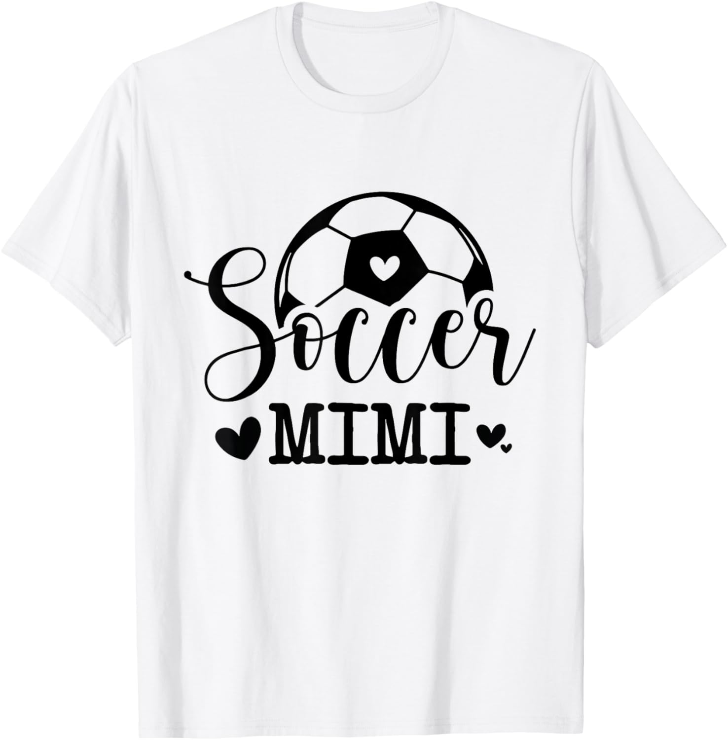 Soccer Mimi Funny Sports Soccer Player T-Shirt - T-Shirt | White