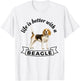 Life is Better With a Beagle T-Shirt - T-Shirt | White