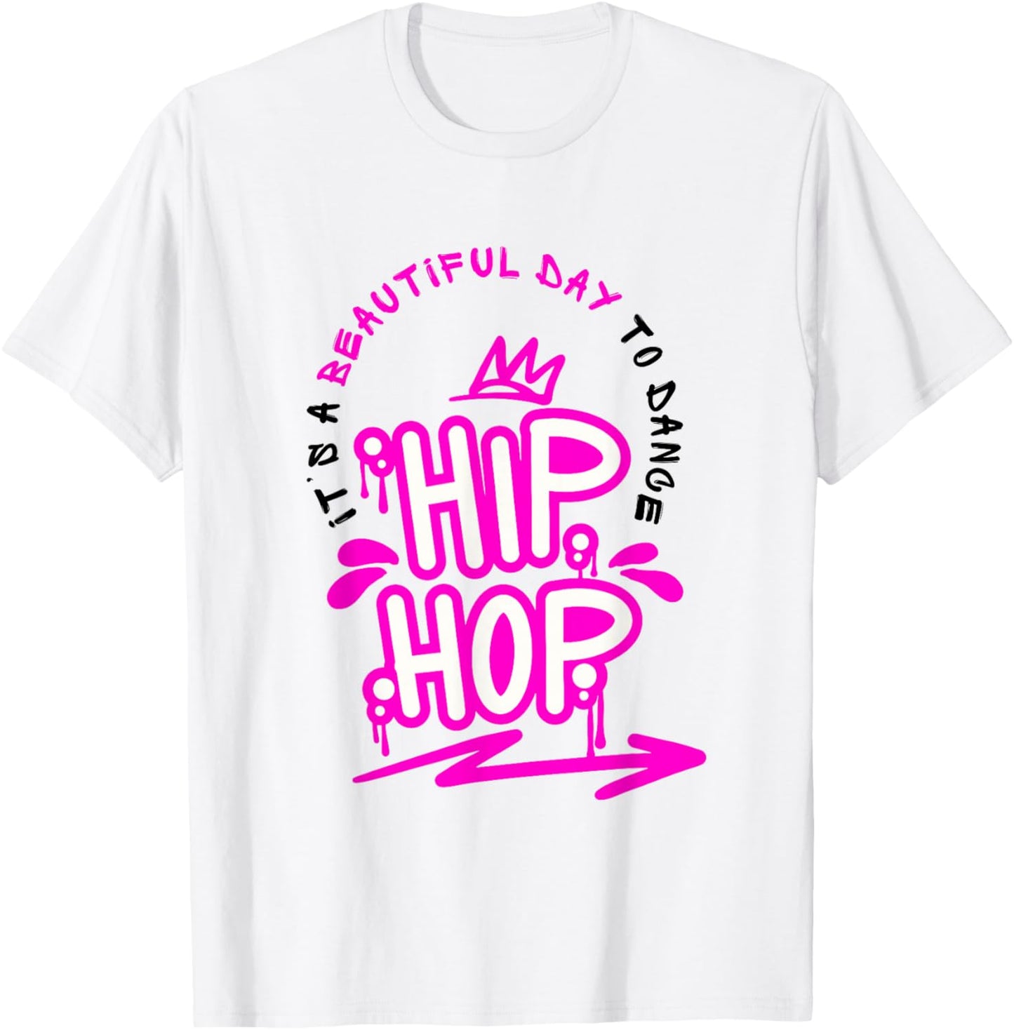 Hip Hop Shirt Girl Breakdancing Girls Hiphop Dance T-Shirt - T-Shirt | White