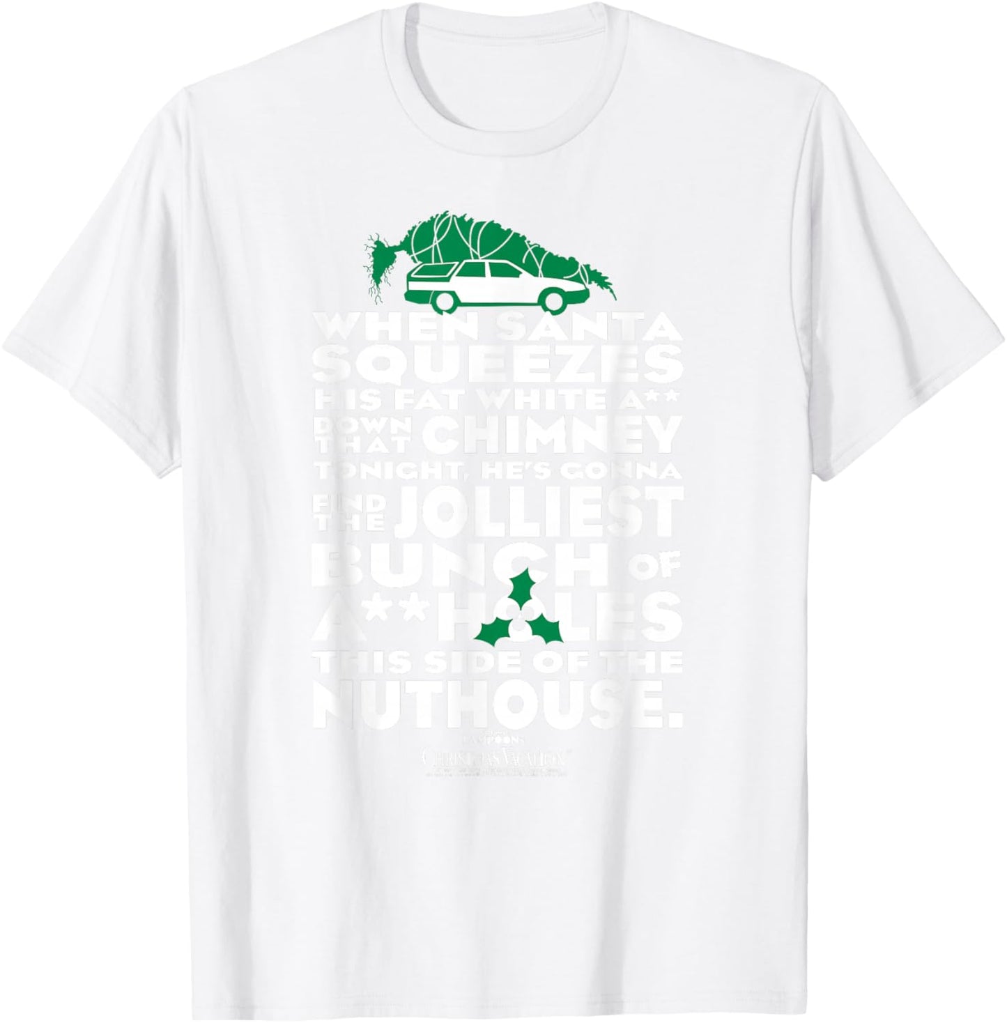 National Lampoon's Christmas Vacation Jolliest Bunch T-Shirt - T-Shirt | White
