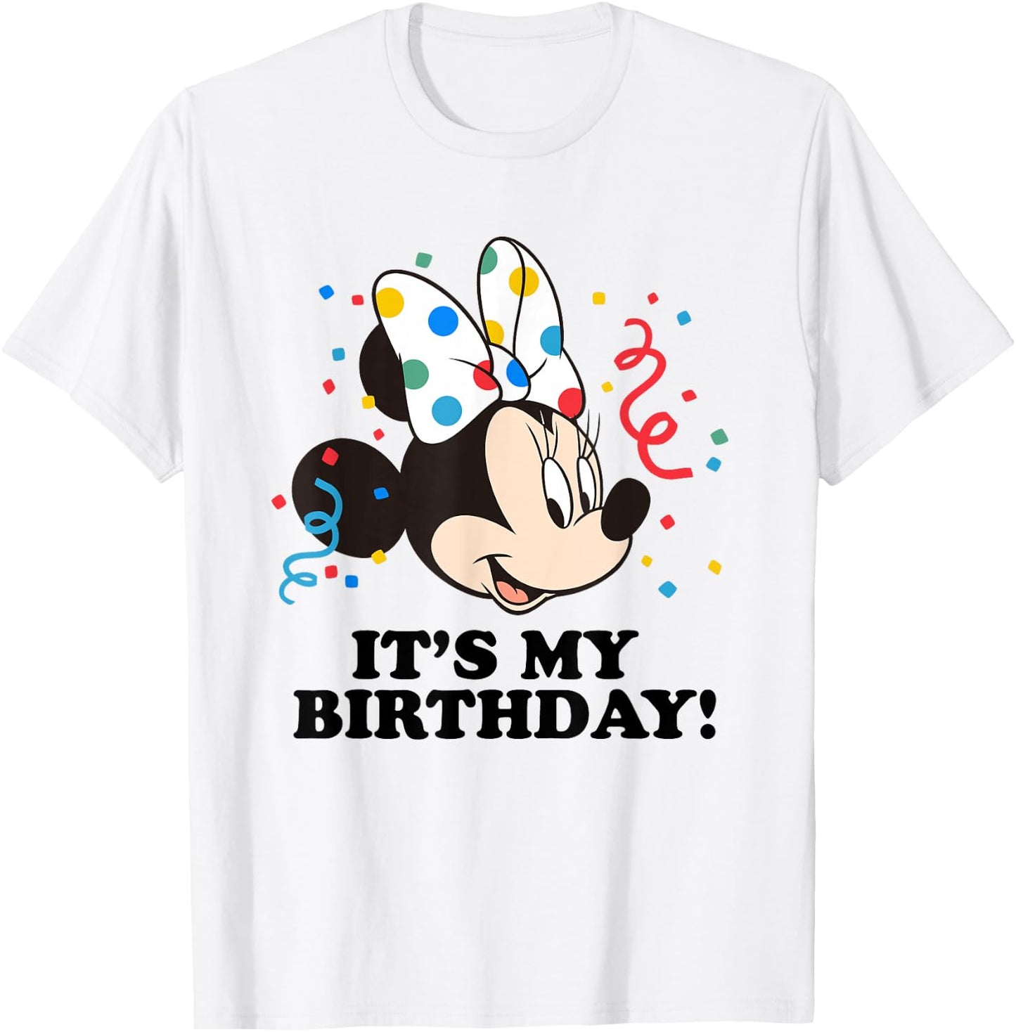 Disney Minnie Mouse It's My Birthday! T-Shirt - T-Shirt | White