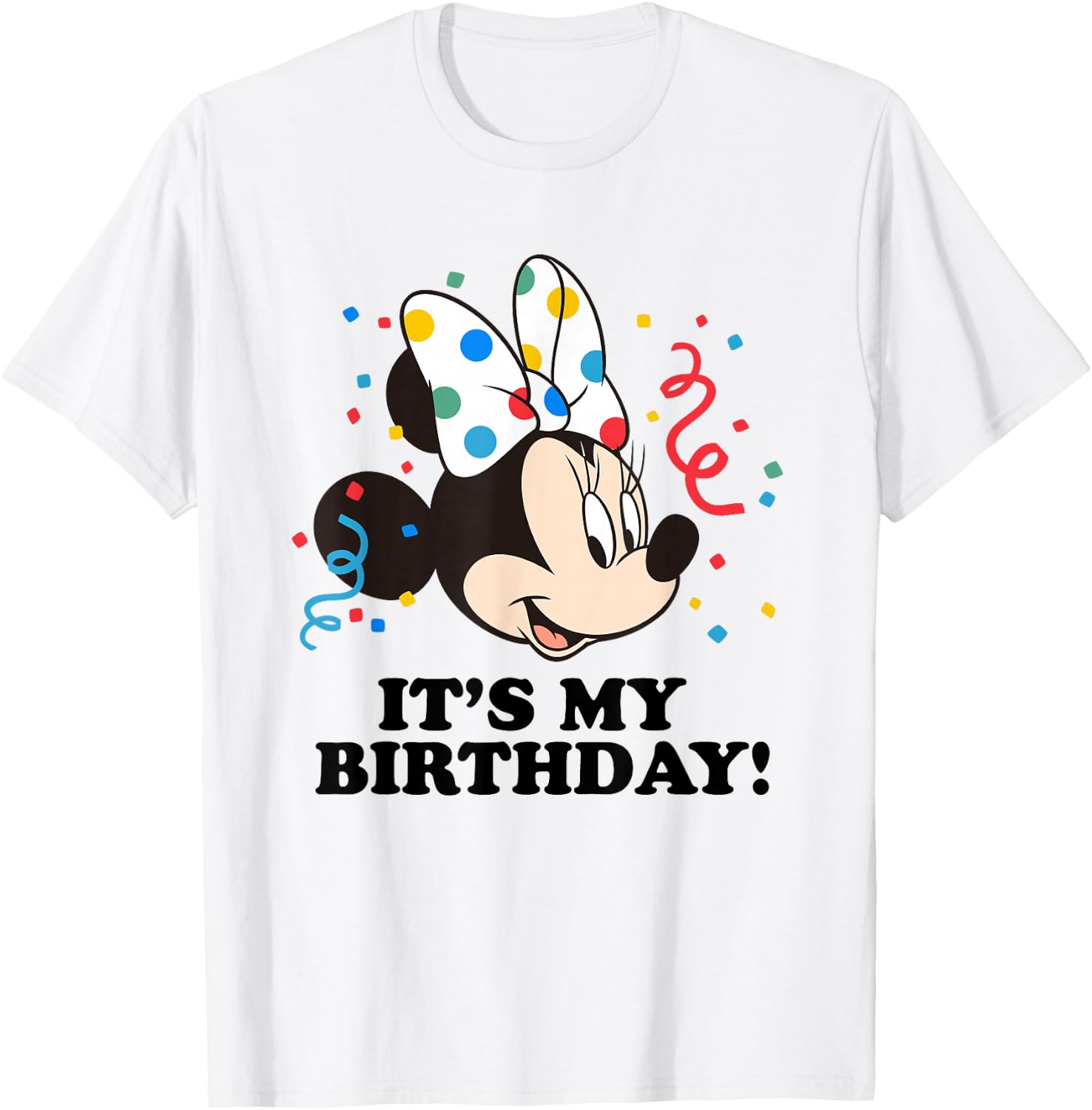 Disney Minnie Mouse It's My Birthday! T-Shirt - T-Shirt | White