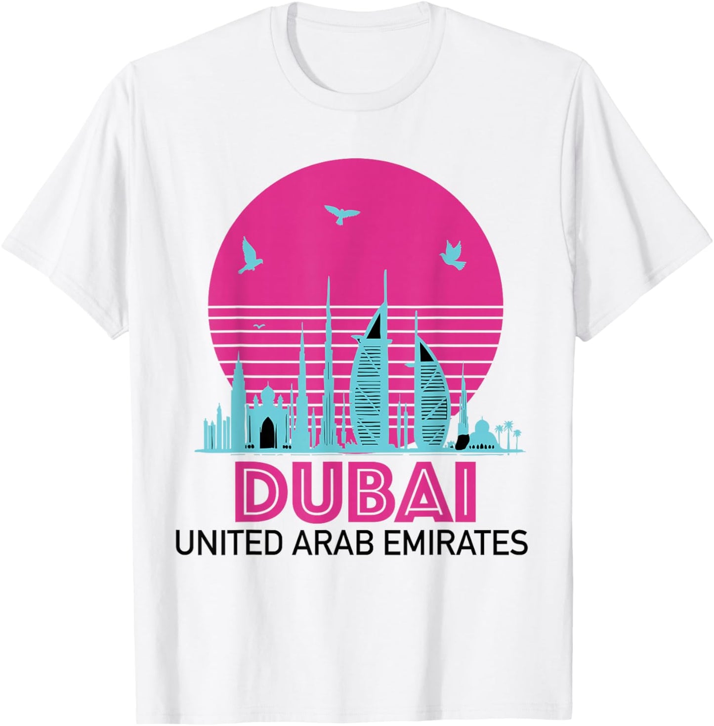 Souvenirs From Dubai UAE United Arab Emirate Reminder T-Shirt - T-Shirt | White