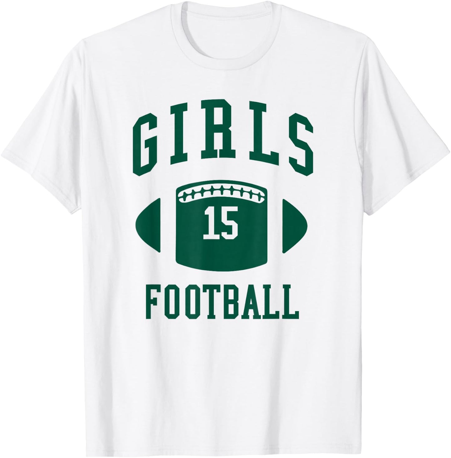Rachel Green Girls Football T-Shirt - T-Shirt | White