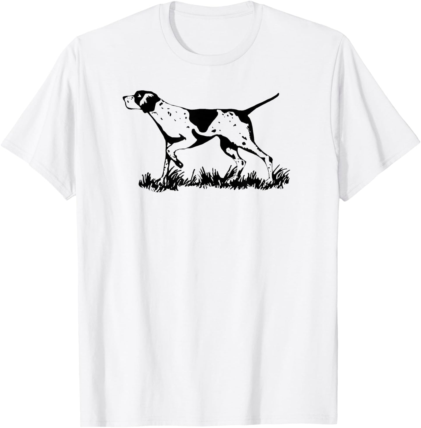 English Pointer Dog Hunting Dog Pointing Dog Lover T-Shirt - T-Shirt | White