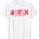 Women OBGYN Crew Valentine Obstetrics OB/GYN Group Team T-Shirt - T-Shirt | White