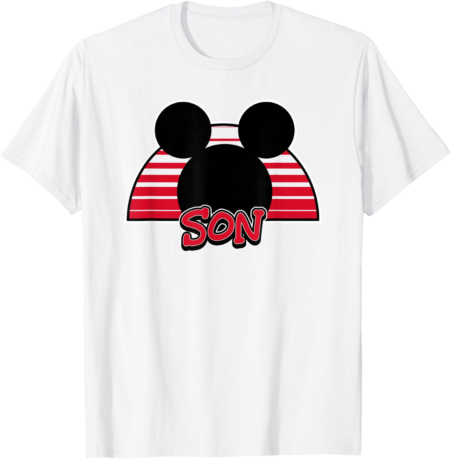 Disney - Mickey Mouse Son T-Shirt - T-Shirt | White