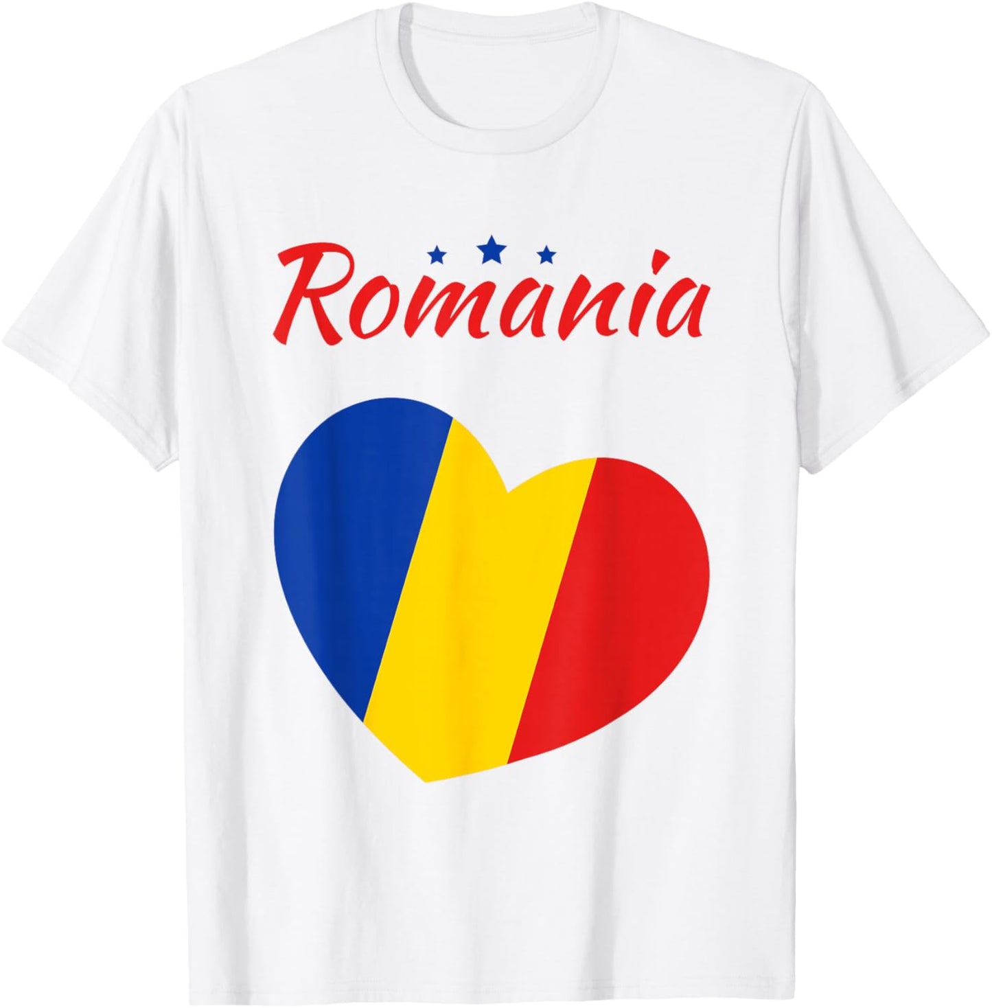 Rumänien Flagge Damen Rumänien Männer Frauen Kinder Romania T-Shirt - T-Shirt | White