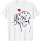 Dachshund Love Cute Weiner Dog Mom Funny Girls Gift T-Shirt - T-Shirt | White