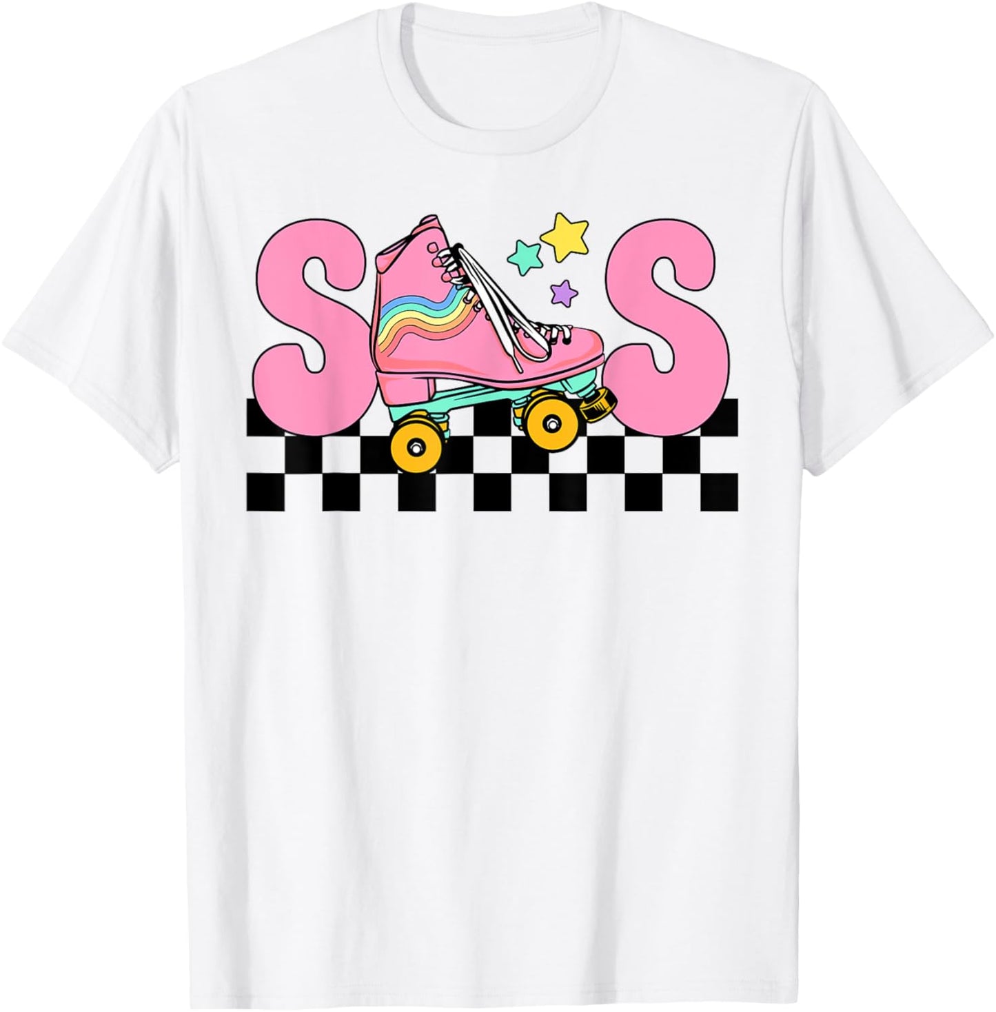 Sister Rolling Into Birthday Roller Skating Family Matching T-Shirt - T-Shirt | White