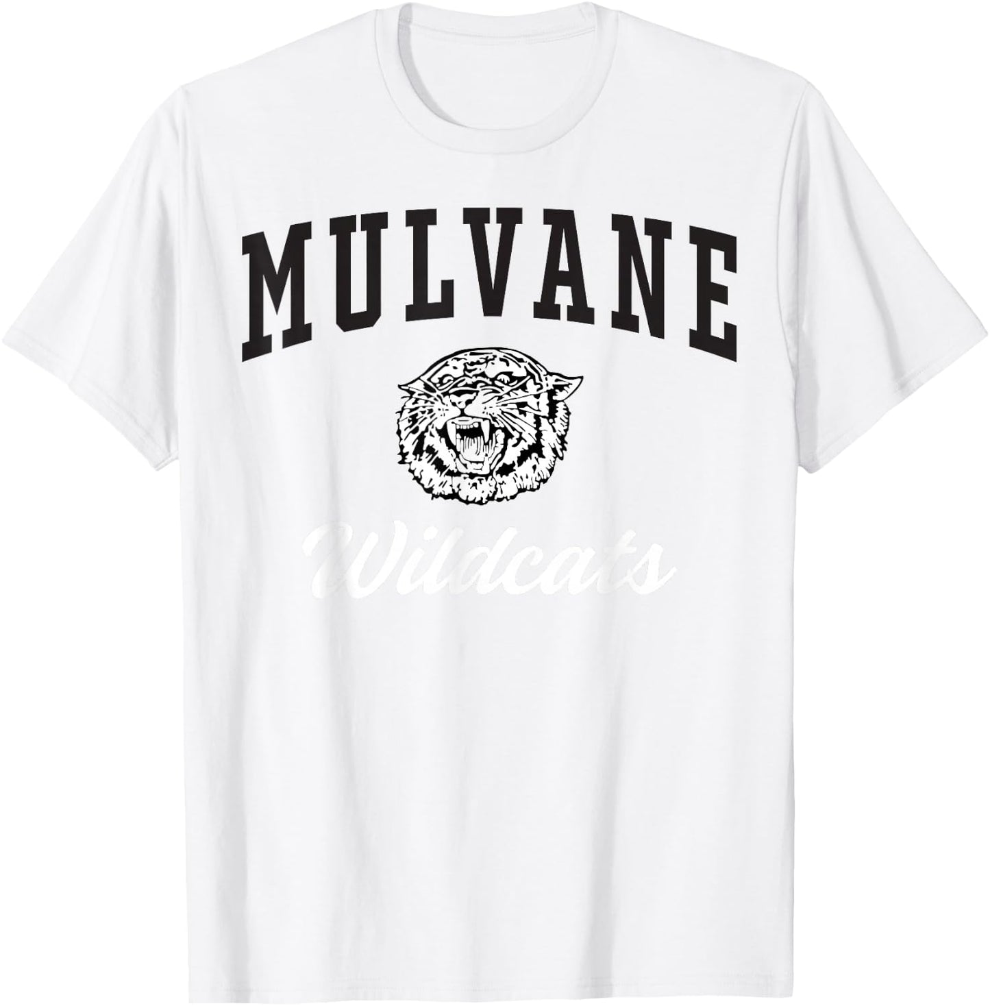 Mulvane High School Wildcats C3 T-Shirt - T-Shirt | White