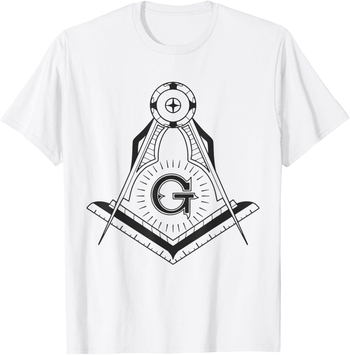 Freemason Emblem T-Shirt - T-Shirt | White