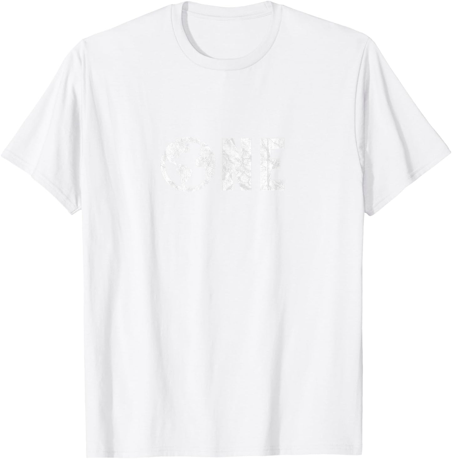 One Planet Earth Day 51st Anniversary Retro Child or Teacher T-Shirt - T-Shirt | White