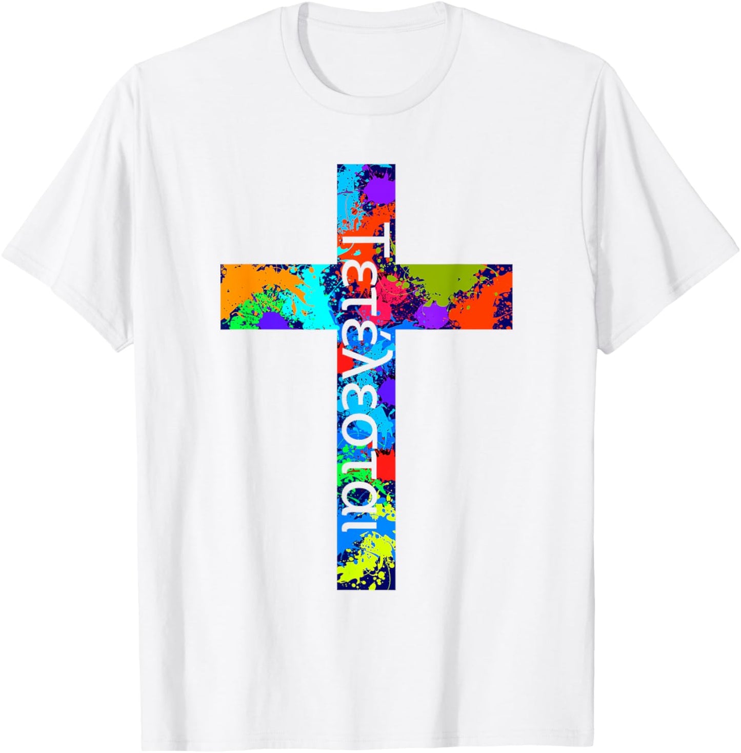 Tetelestai Greek Christian Faith Jesus Christ T-Shirt - T-Shirt | White