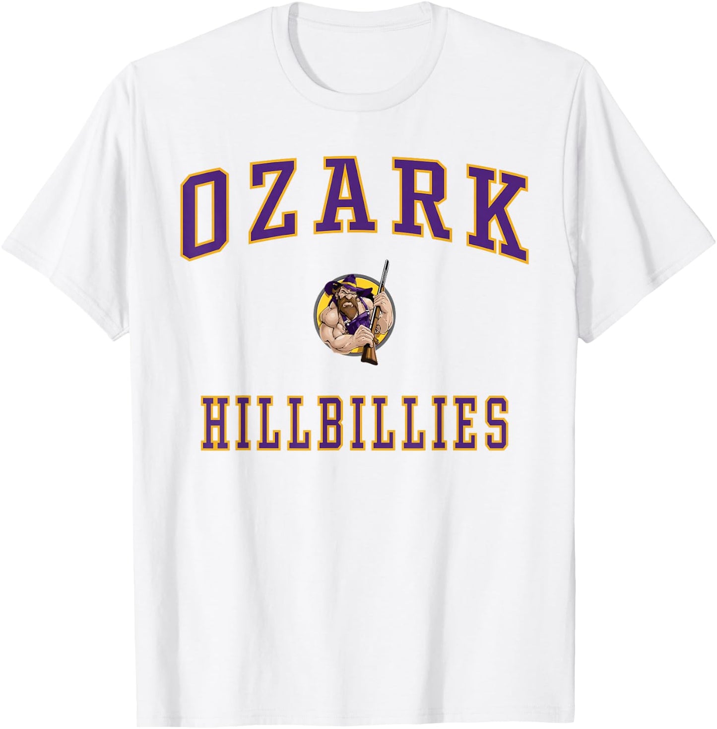 Ozark High School Hillbillies T-Shirt - T-Shirt | White