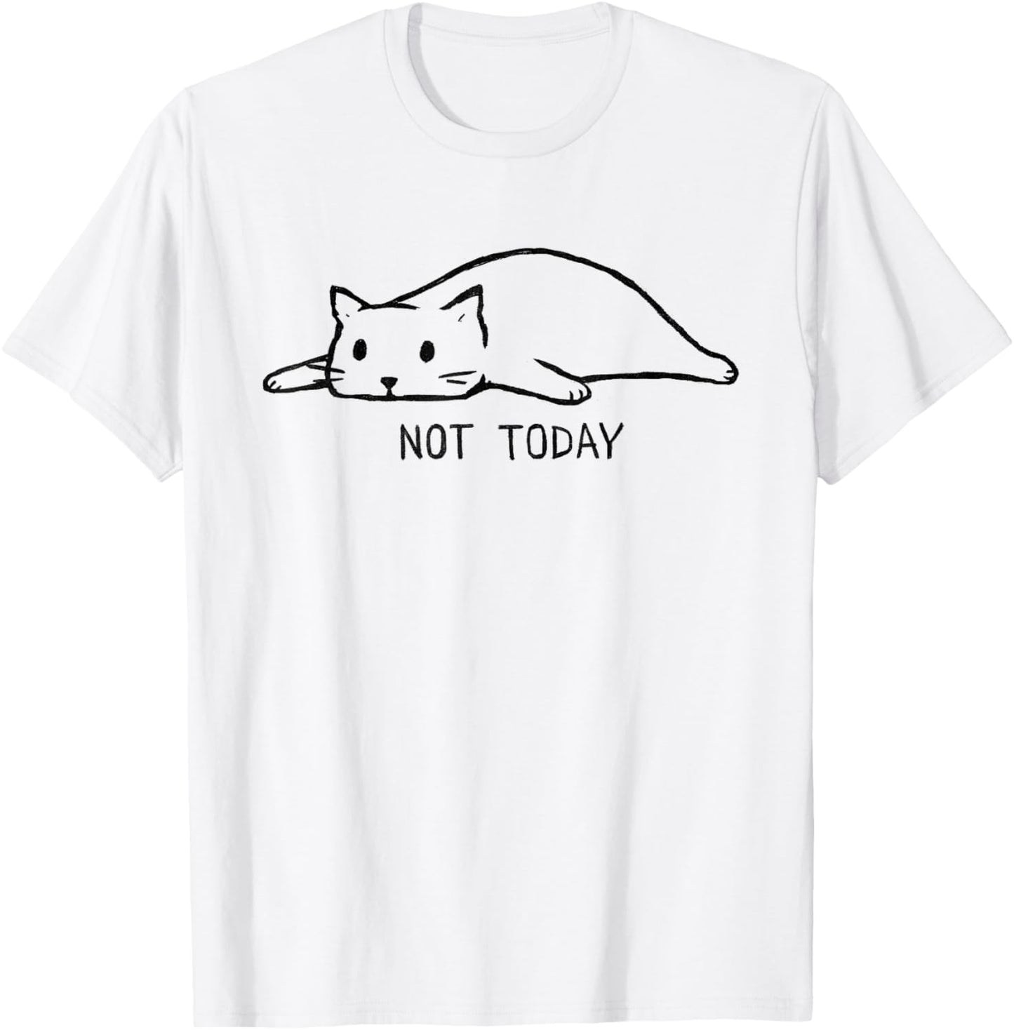 Threadless Fox Shiver Not Today Graphic T-Shirt - T-Shirt | White