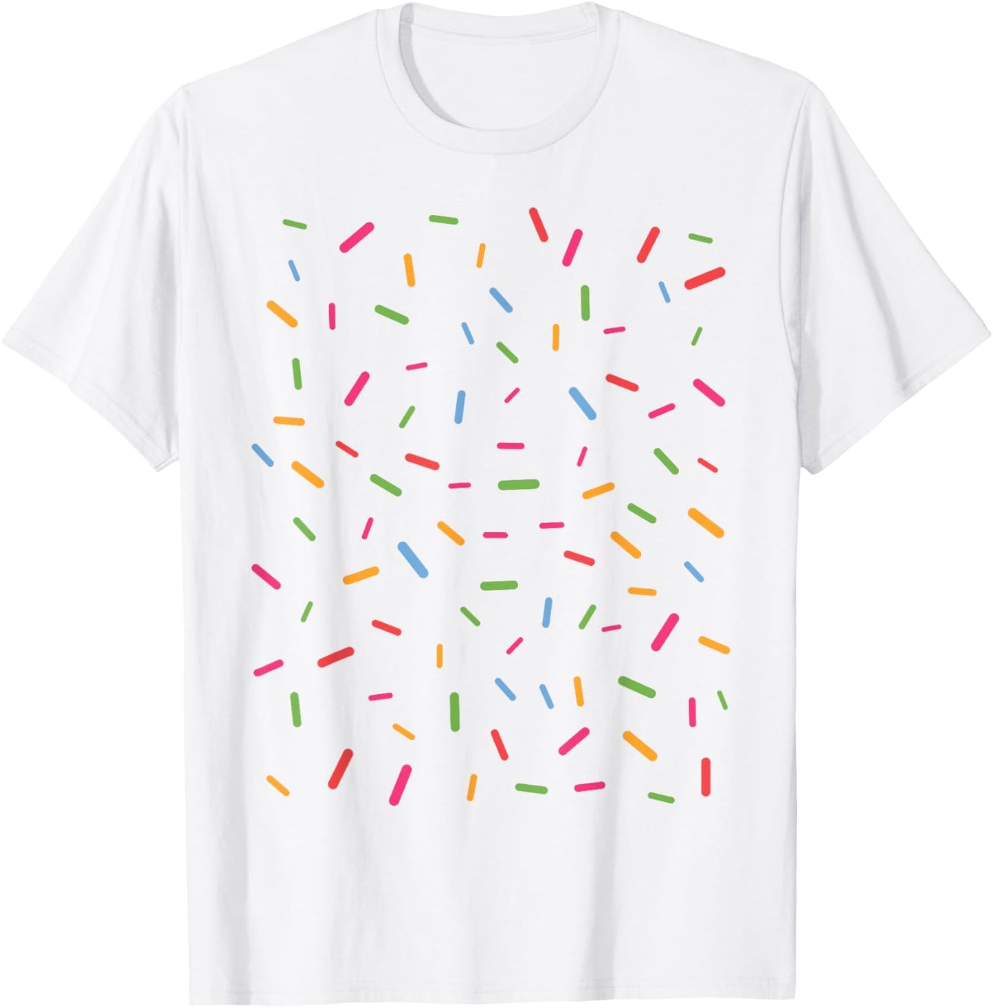 Rainbow Sprinkles Ice Cream Halloween Cupcake Costume Lazy T-Shirt - T-Shirt | White