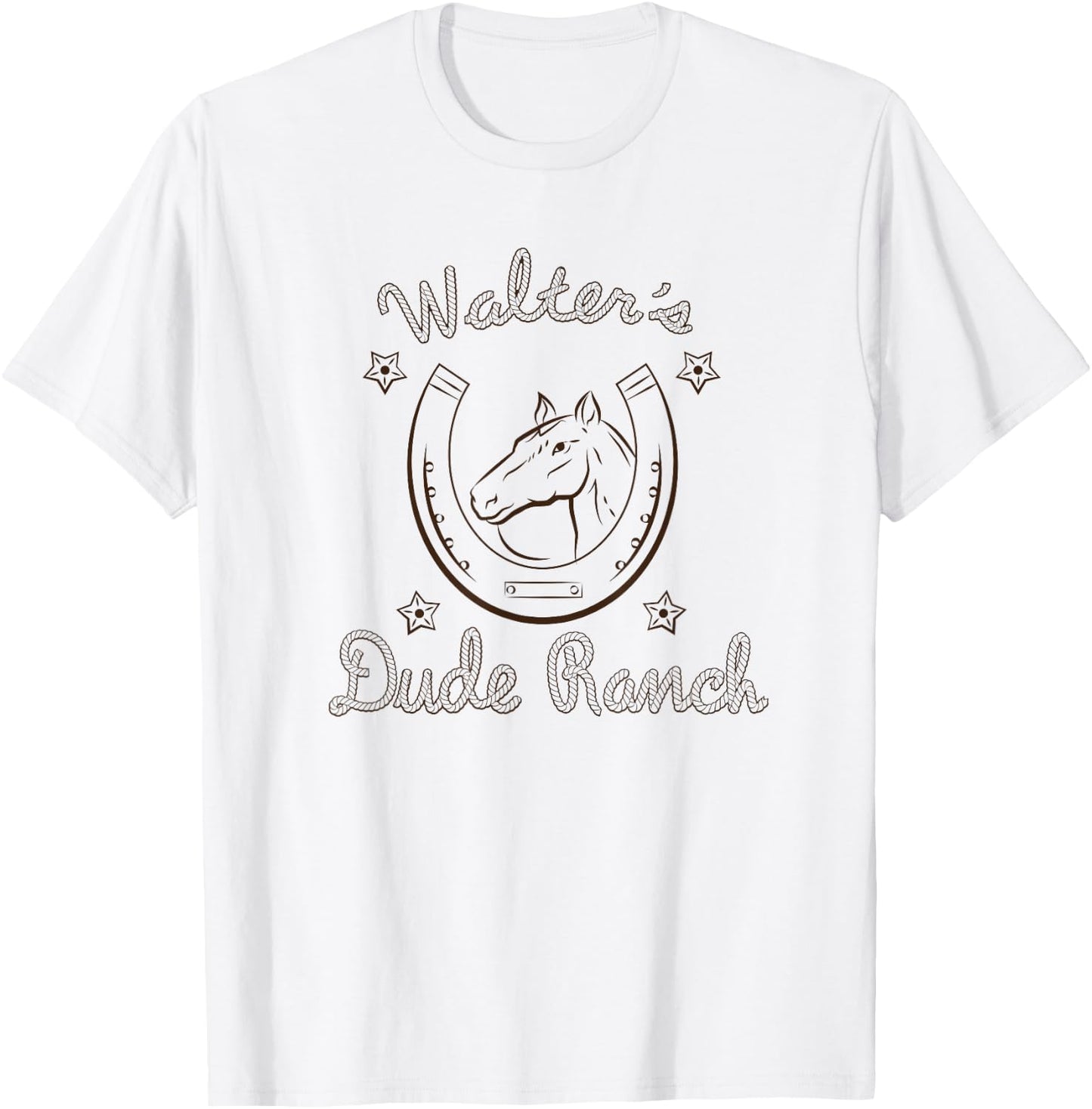 Walter's Dude Ranch from UHF T-Shirt - T-Shirt | White