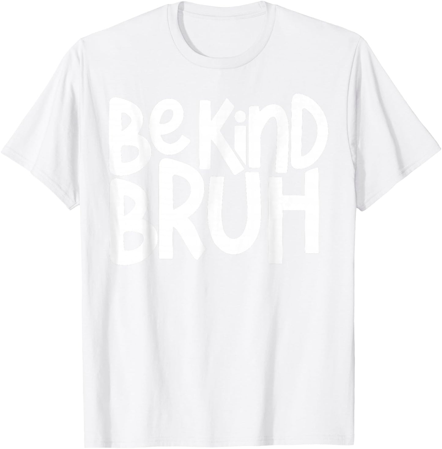 Unity Day Be Kind Bruh Orange Anti Bullying Kindness Kids T-Shirt - T-Shirt | White