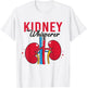 Kidney Whisperer Funny Dialysis Technician Nephrology Nurse T-Shirt - T-Shirt | White