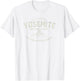 Yosemite National Park Half Dome Graphic T-Shirt - T-Shirt | White