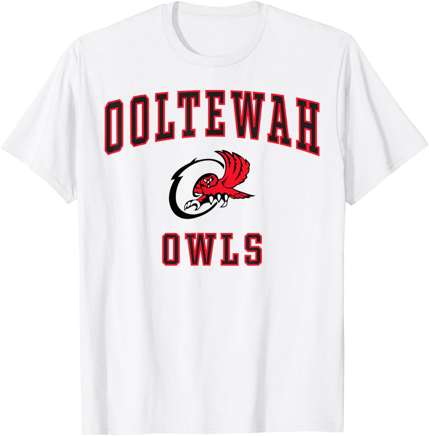 Ooltewah High School Owls C1 T-Shirt - T-Shirt | White