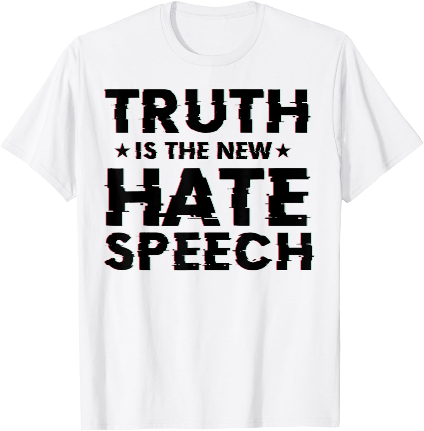 Truth is the New Hate Speech T-Shirt - T-Shirt | White