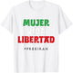 Iranian Flag Woman Life Freedom Iran Protest Madrid Barcelon T-Shirt - T-Shirt | White